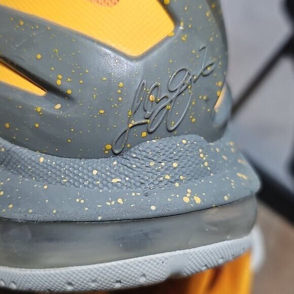 Lebron James Nike Air Max Low Floridian Atomic Mango Sneakers Shoes Mens 9.5 - Picture 11 of 13